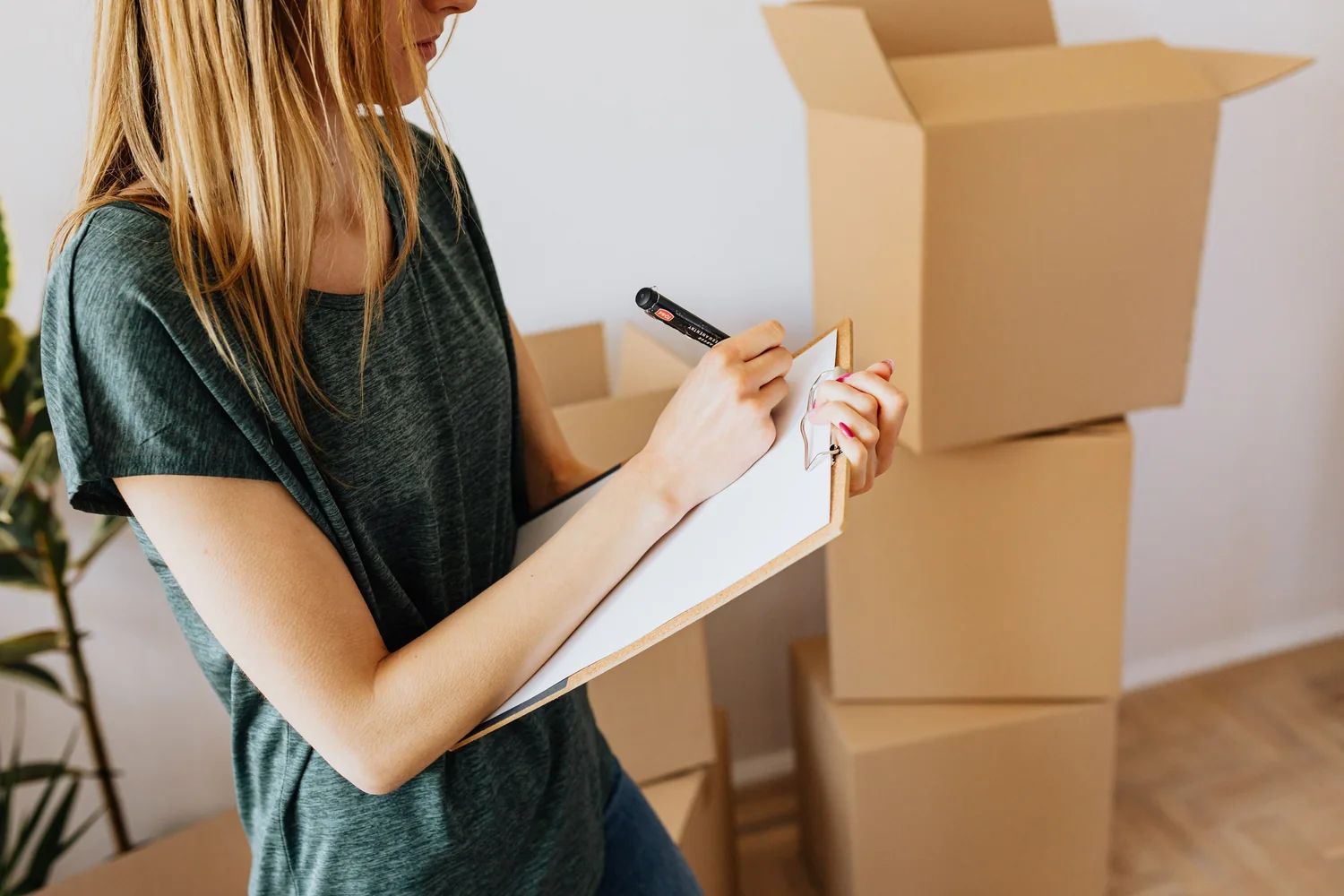 Writing the schedule that identifies each asset being sold