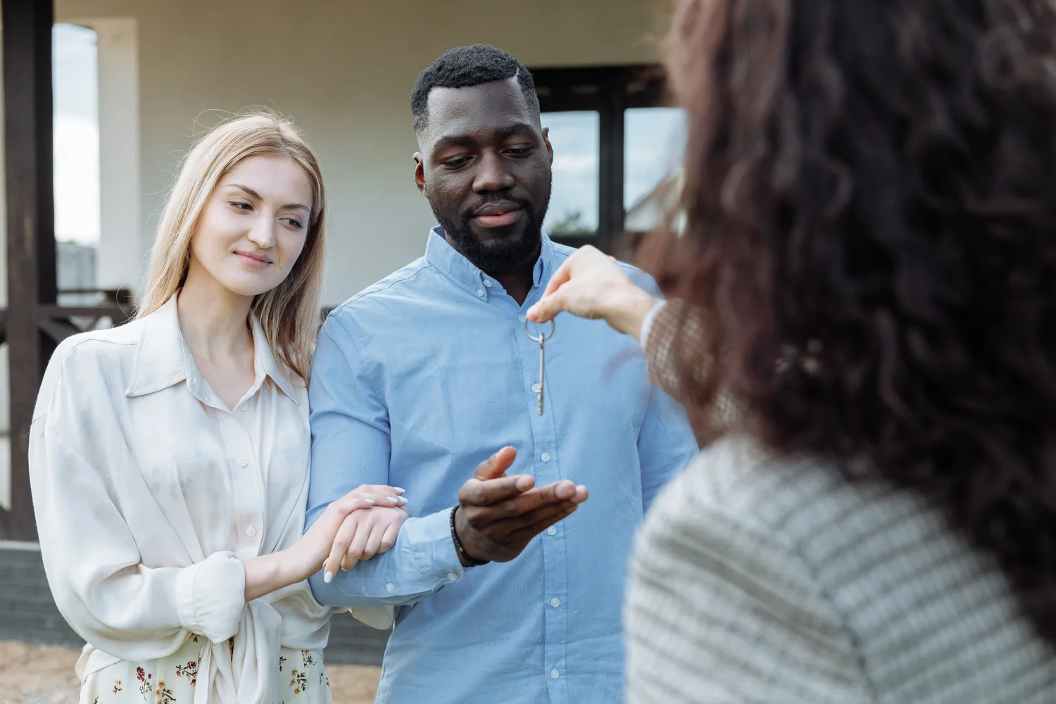 Agent discussing a purchase on the buyer's behalf