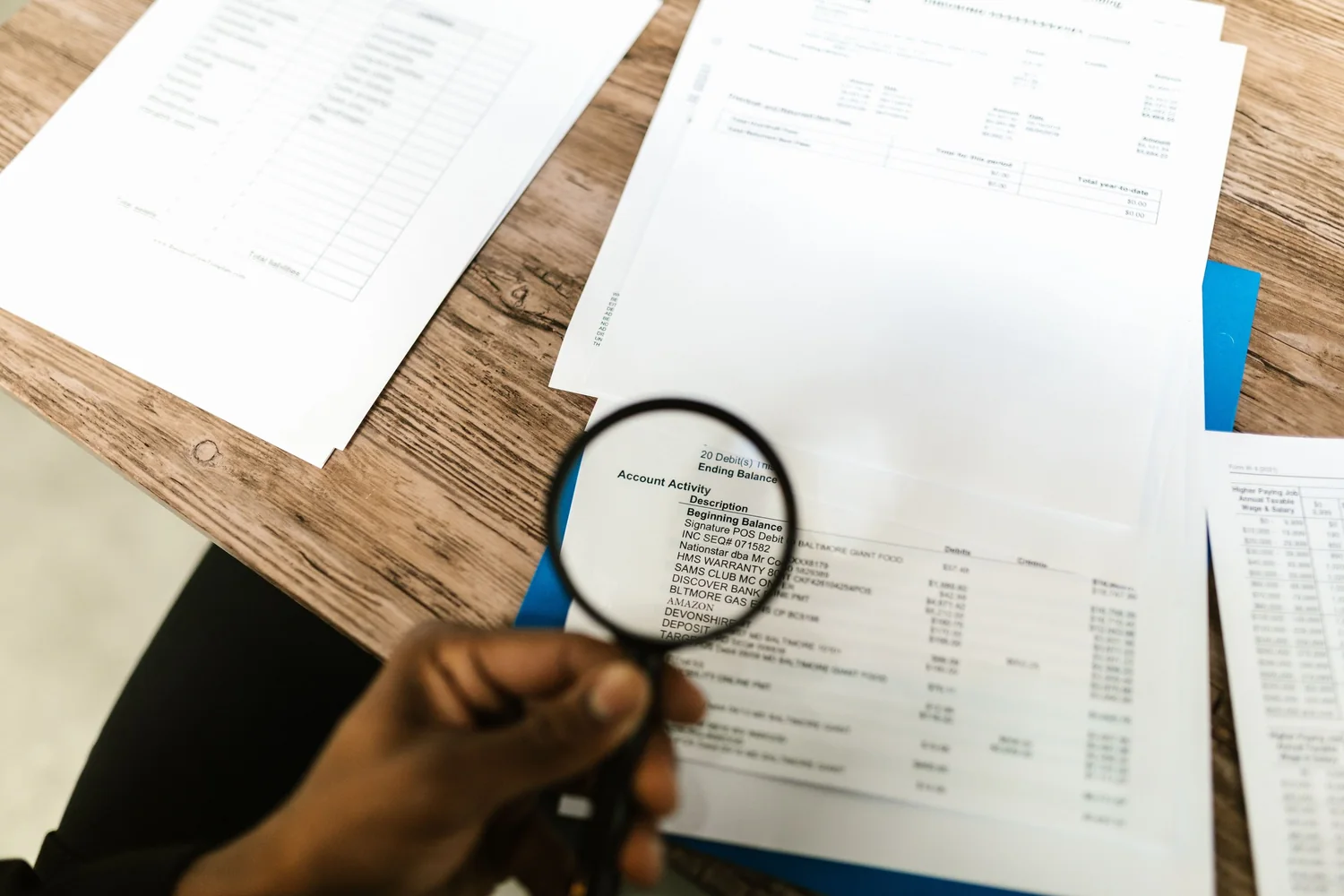 Examining a power of attorney handed over by someone acting for another party