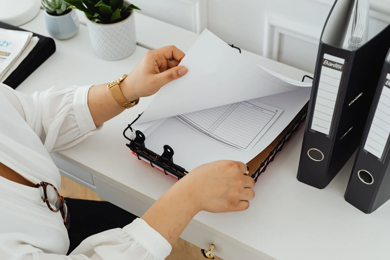 Papers gathered before applying for a power of attorney in Dubai