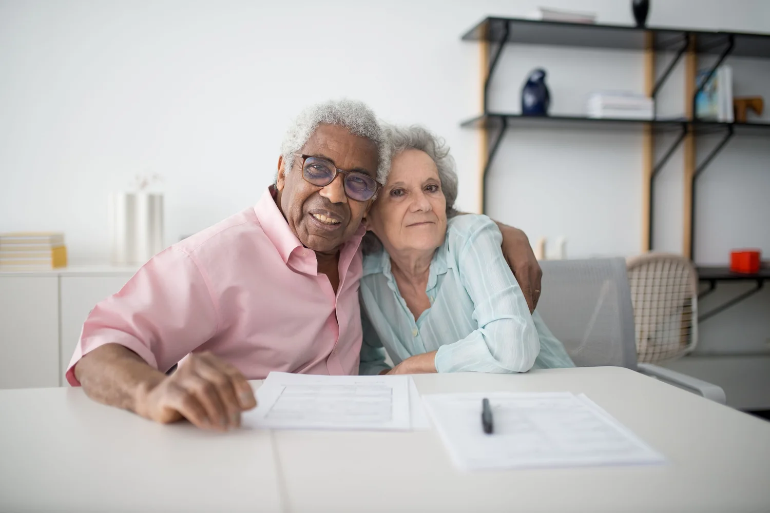 Family members going through an estate matter together