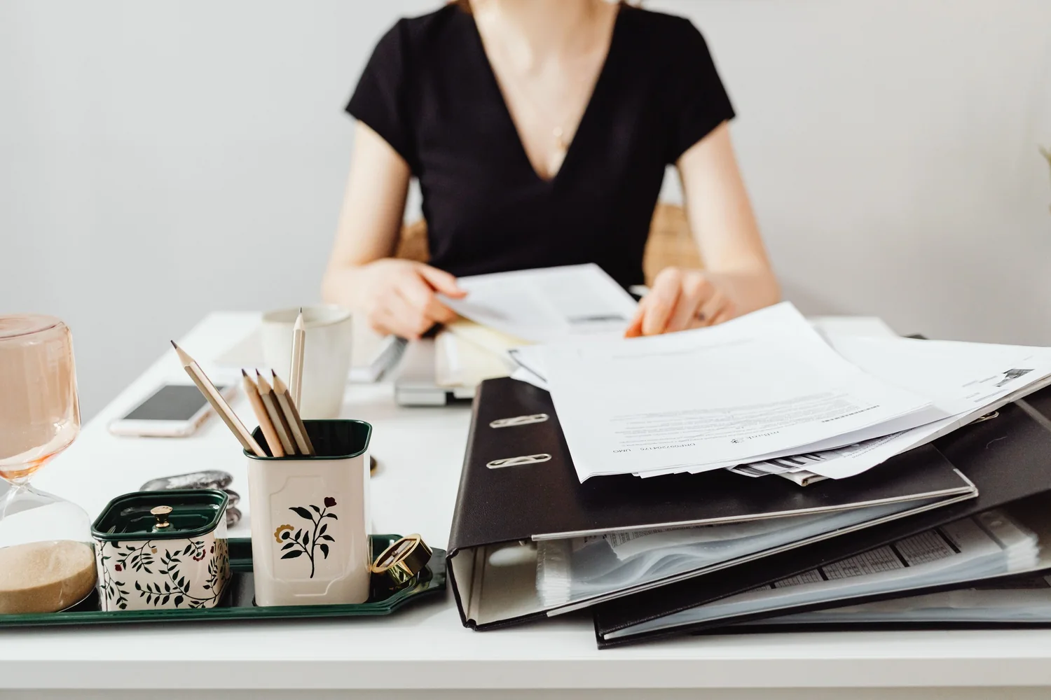 Sorting documents by the act each one authorises