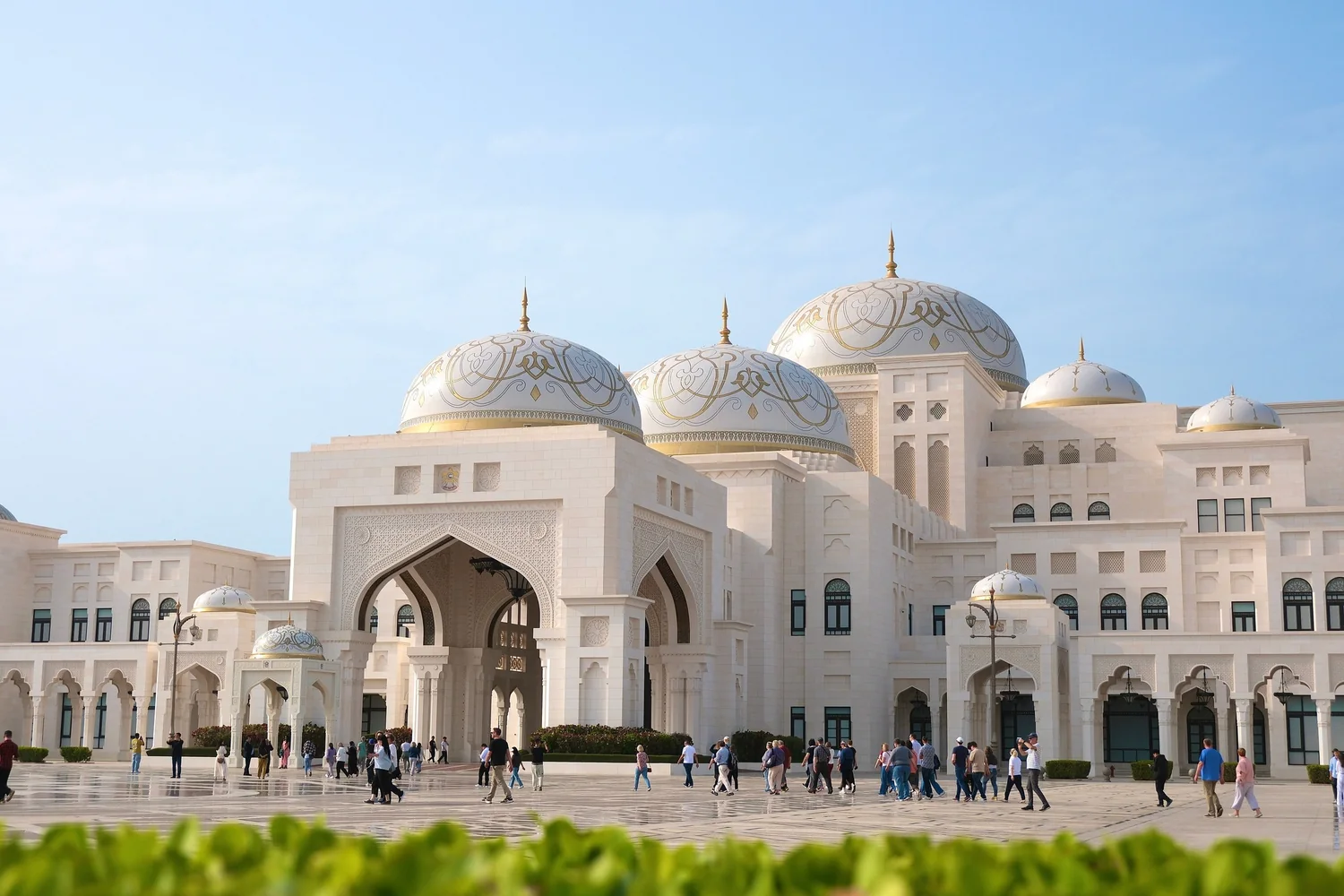 Government building in Abu Dhabi, the emirate whose authority receives the document