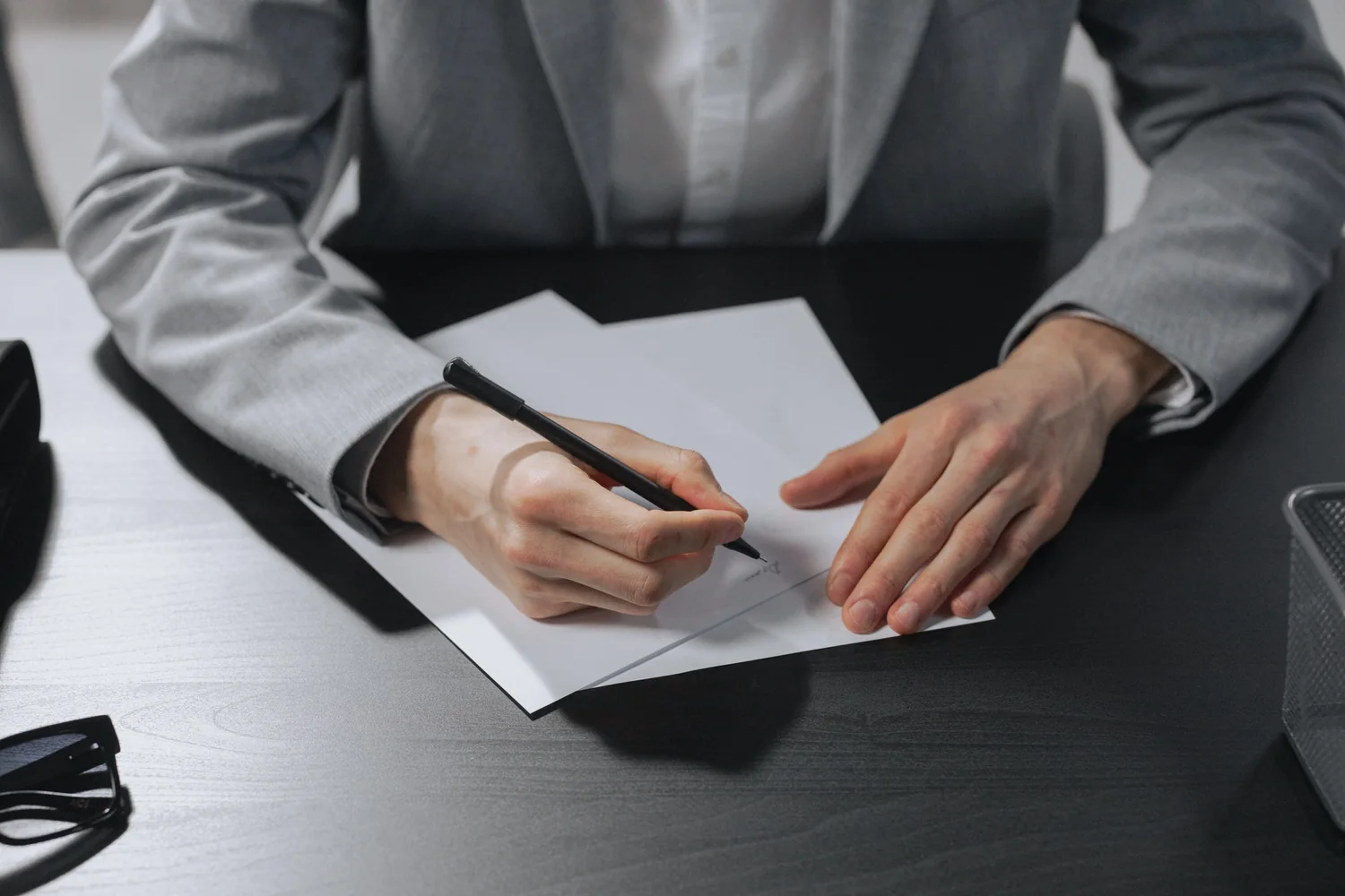 Document being prepared for the attestation chain in Dubai