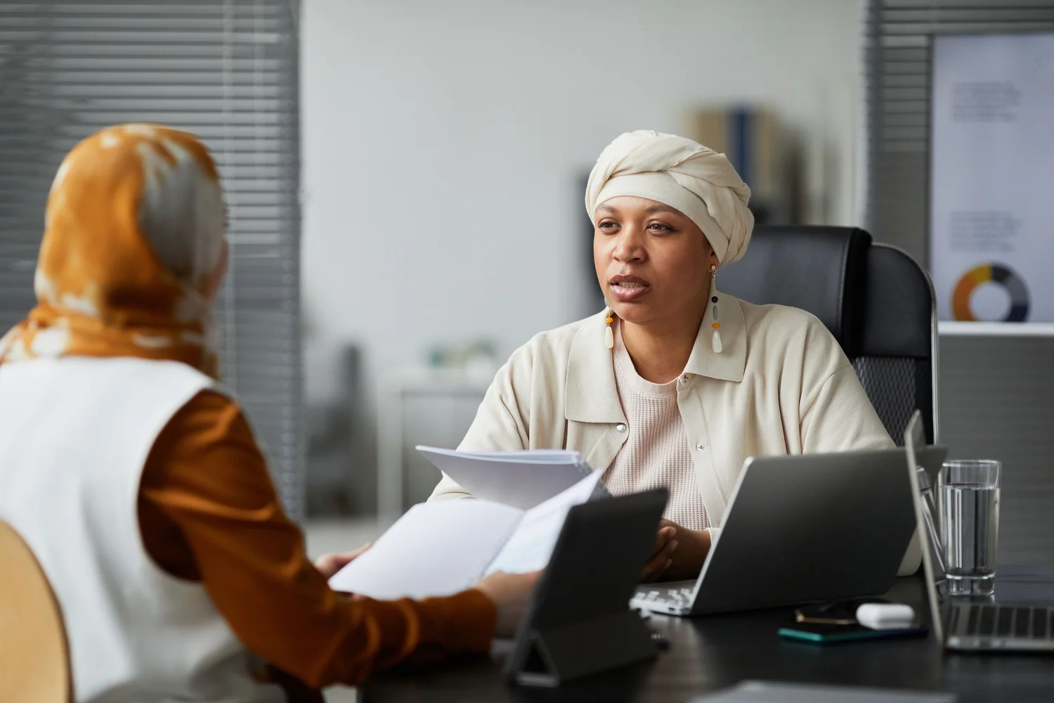Going through a property matter before deciding what an agent may do