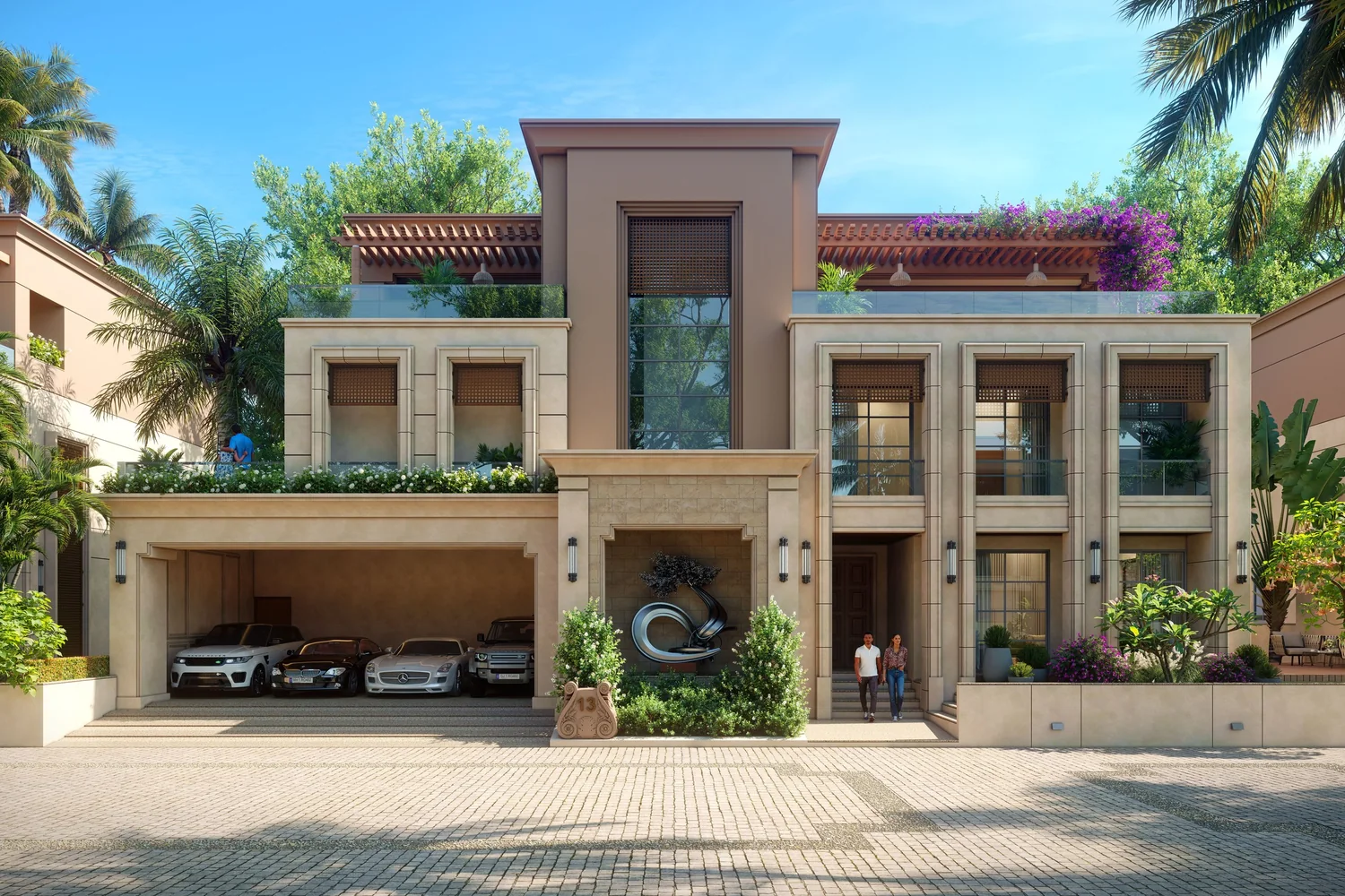 Residential villa of the kind bought and sold under a property power of attorney in Dubai